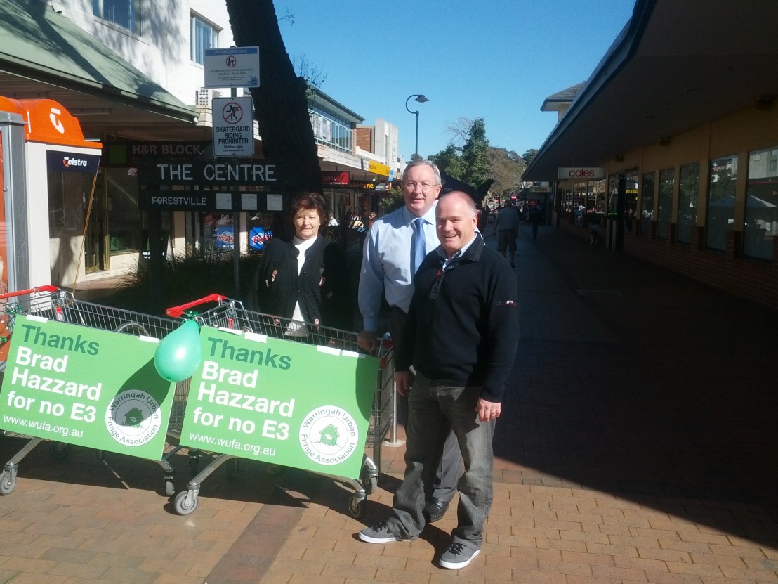 Brad Hazzard at Forestviille